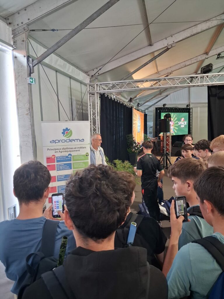 Une rentrée sur le terrain pour faire découvrir les métiers de l’agroéquipement